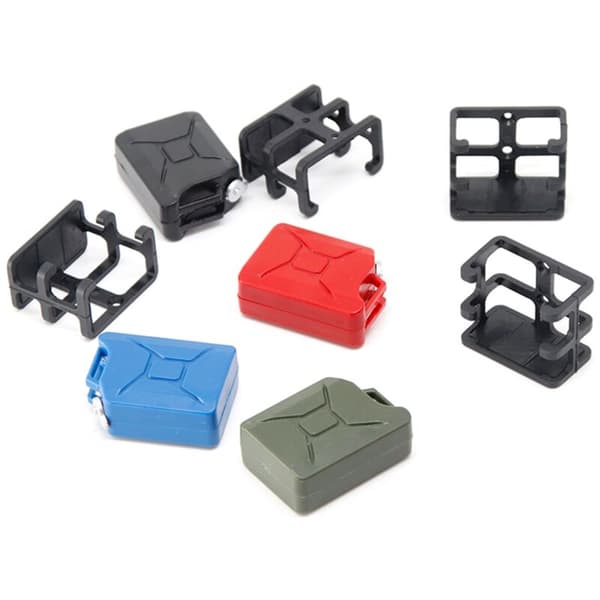 2 stk. simulering brændstoftankboks til 1/10 RC Crawler bil Axial SCX10 Trx4 D90 dekoration opgraderingsdele, 3