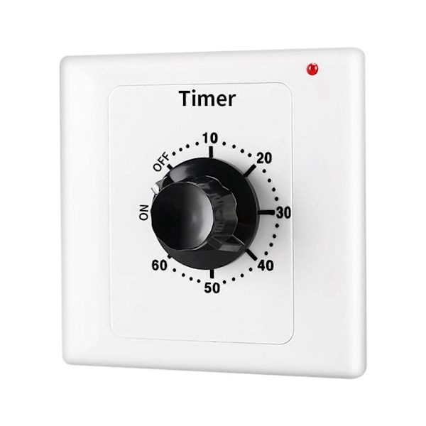 Switch Socket Countdown Timer Control Controller Wall Mechanical Countdown Timer Switch Easy to Install Multicolor 15A30 minutes 15A30 minutes