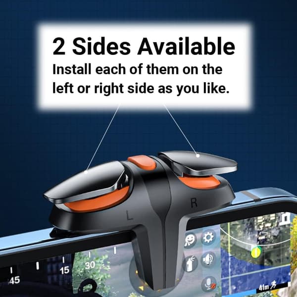 PUBG Mobile Trigger Spillkontroller, 5-nivåers automatisk høy frekvens