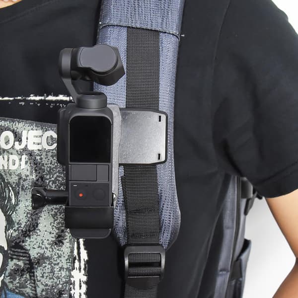Rotatable Backpack Mount Compatible with DJI OSMO Pocket 2 Portable Action Camera Stabilizer
