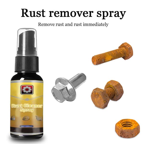 Rust Remover Spray Multi-purpose Cleaning Rust Removal Spray Rust Remover for Home Car Detailing 30ML 30ML