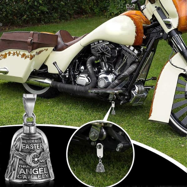 Motorcycle Bells | Motorcycle Lucky Bell, Motorcycle Bell Simple Lucky Bell