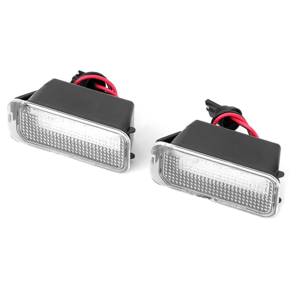 1 par DC12V 3200K 18 LED-nummerpladelys passer til Focus DYB 10-DC12V