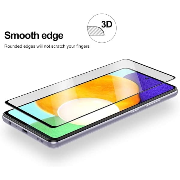 Samsung A52 / A53 - 2-pack Fulltäckande Skärmskydd i Härdat Glas