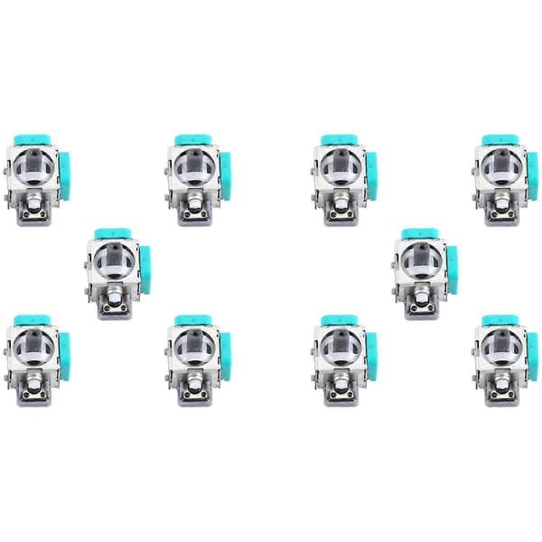 10 stk 3D Analog Joystick Sensor Modul Potensiometer for Reparasjonsdeler til Spillkontroller