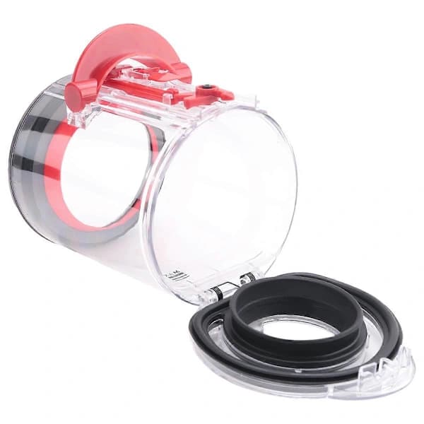 Dust Bin for V12 Slim Vacuum Cleaner Container, Replacement Dust Collector Robotic Vacuum Cleaner Dust