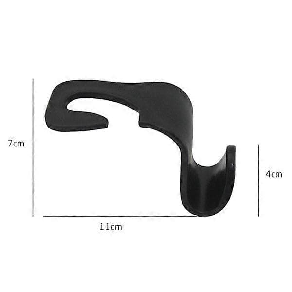 4-pack bilnackstödskrok dold säteskrok multifunktionell cr