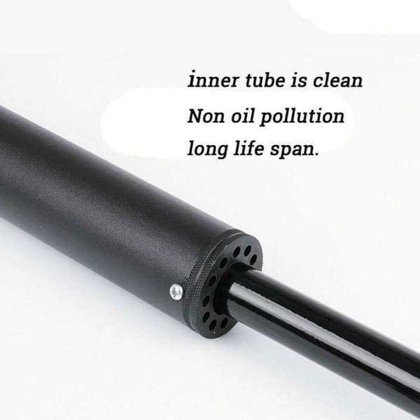 Automatic Bicycle Pump with Reversible Presta and Schrader Valves KLB