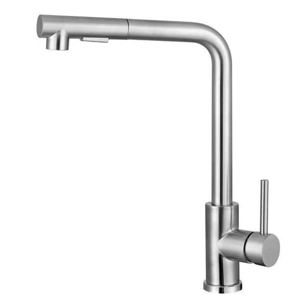 Kitchen Faucet with Pull-Out Spray, 2 Water Modes - Stream and Spray, Hot and Cold Water Tap