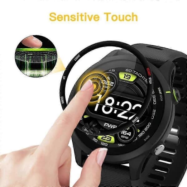 2pcs for Garmin Forerunner 255 PET Watch Screen Protector 3D Hot Bending Screen Film