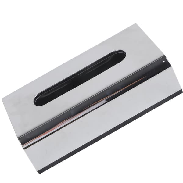 Electroplated Tissue Box Holder Container Storage Organizer Napkin Case for Home, Car, Hotel Use