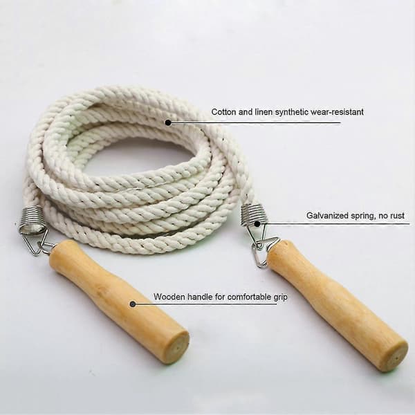 Cotton and Linen Jump Rope, Exercise Equipment