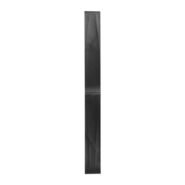 For PS5 Console Middle Part Skin Integrated Scratch-Resistant Middle Strip Sticker for PS5 Optical Drive Edition Host Black