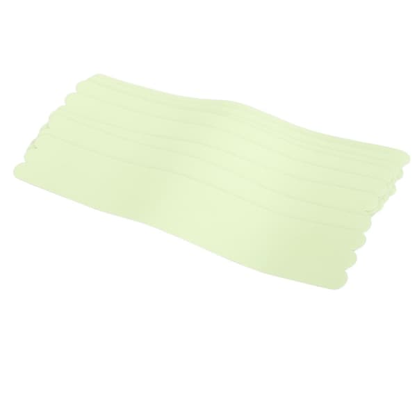 24 st Halkskyddstejp 2x38cm Grön Fluorescerande Utomhus Halkfri Tejp för Trappor YMMR)