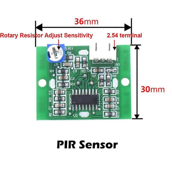 DIY MP3 Music Voice Playback Kit with PIR Sensor Audio Recording Module USB Download Support TF Card