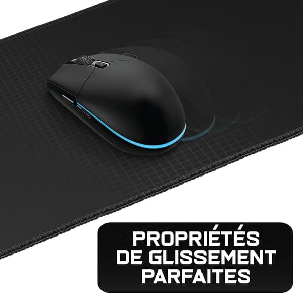 Blå gaming musemåtte - 900 x 400 mm - Gamer musemåtte - Special