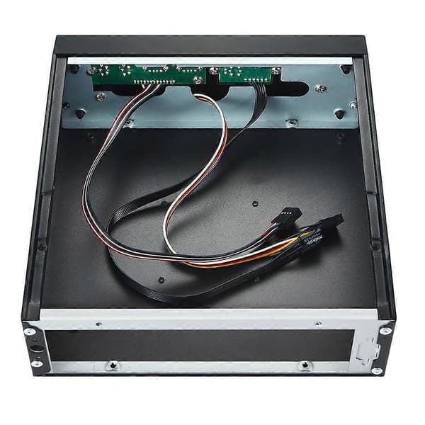ITX Datamaskinkabinett M06 Mini Stasjonær Kabinett HTPC Kabinett Industrielt Kontrollkabinett
