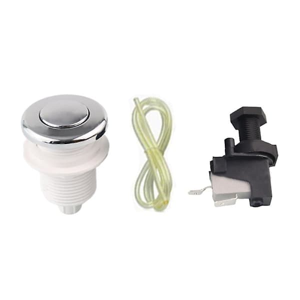 32 mm pneumatisk lufttrycksknapp Surf jacuzzi Matavfallskvarn Inbyggd mikrobrytare