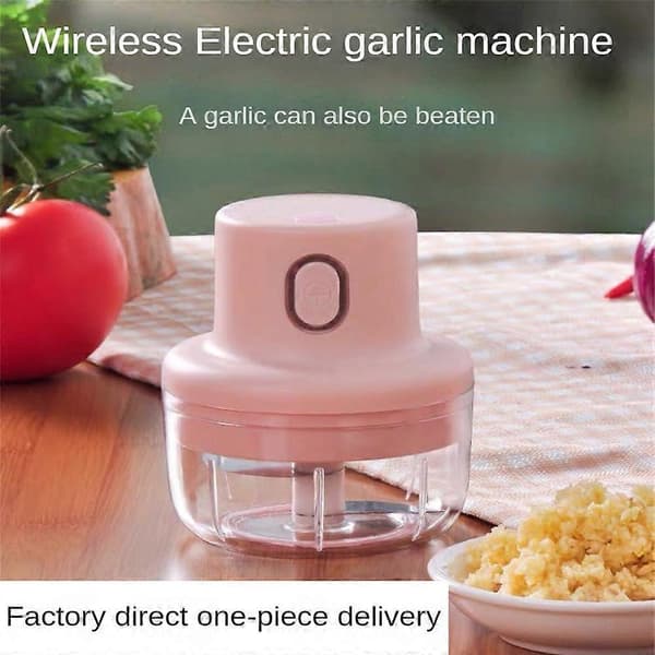 Wireless food chopper, vegetable chopper with container, baby food processor 250ML 250ML