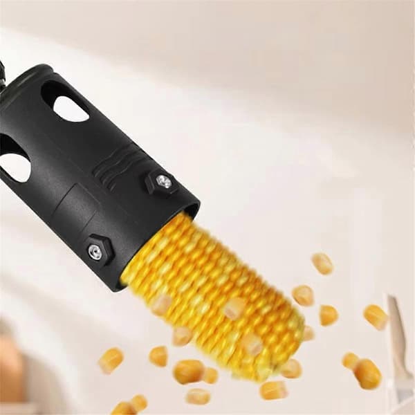 Corn Peeler Adjustable Automatic Kernel Remover Tool Automatic Corn Kernel Separator Drill Attachment