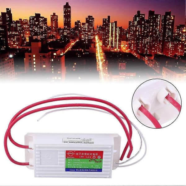6KV 30mA Neonlys Elektronisk Transformator Last Strømforsyning Likretter