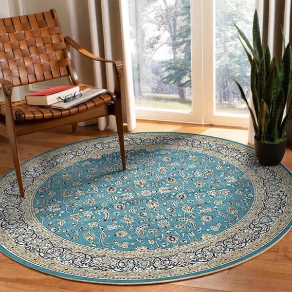 Round Rugs Soft Large, Non-slip Washable Mat 60*60cm