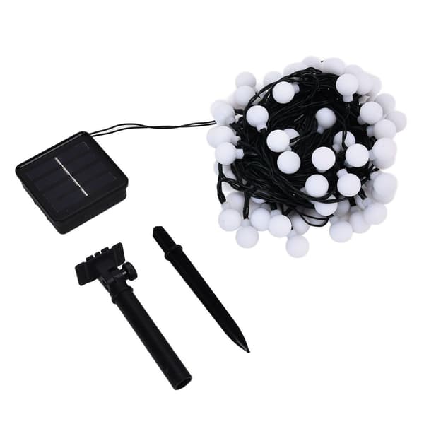 12m Globe Lyskæde Halloween Kuglelamper 100 LED IP65 KLB