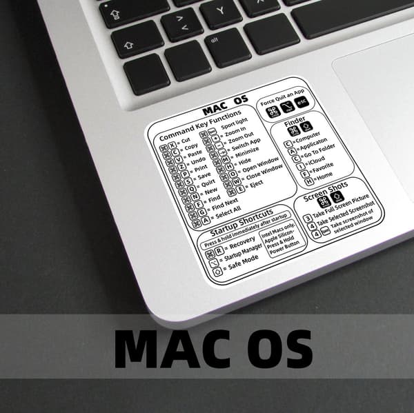 Mac OS -pikanäppäintarrat