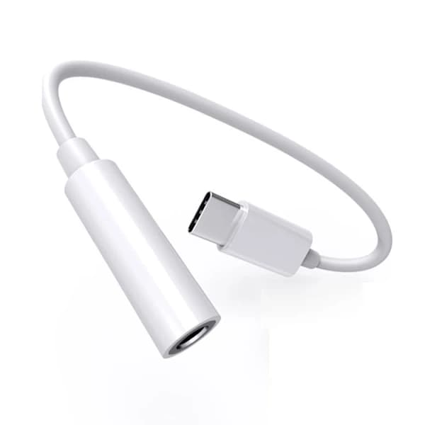 Digital USB-C 3.5mm - AUX Virker med ALLE Nye Telefoner 5-pak