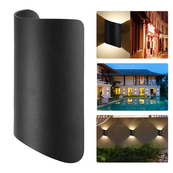 110V-265V 6W LED Wall Light Warm White Waterproof Wall Lamp KLB