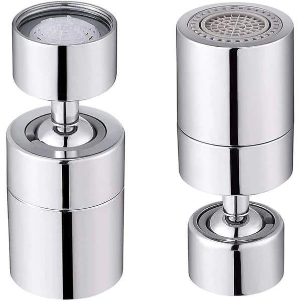 Kitchen Faucet Aerator Double Brass Swivel Ball 80 Large
