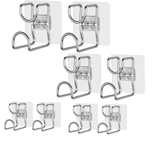 8 kpl itseliimautuvia koukkuja raskaille esineille