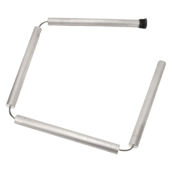 43 Inch Water Heater Anode Rod Safe Robust Magnesium Anode Rod for Almost All Water Heaters with 3/4 Inch NPT Anode Rod Connection