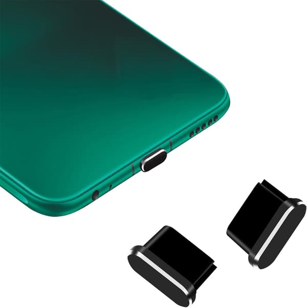 Typ C-portpluggar Cover - aluminiumkapslar