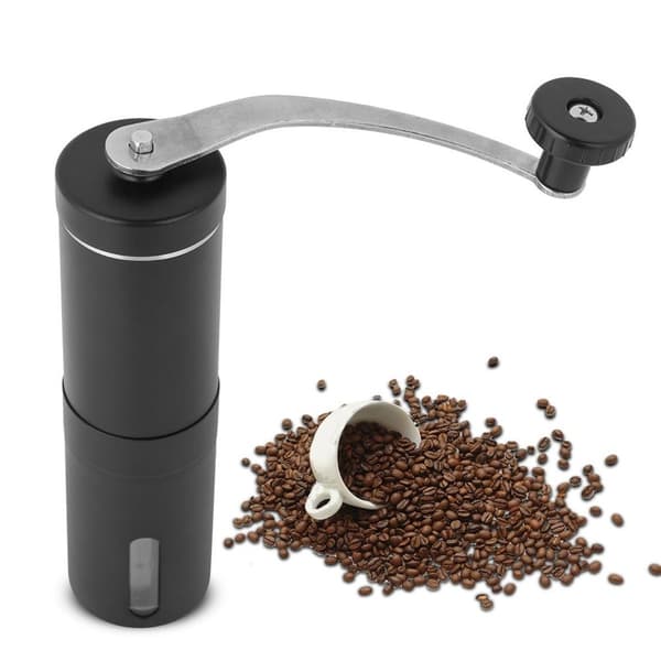 Stainless Steel Hand Grinder for Coffee Beans, Grains, Nuts KLB