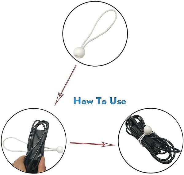 30 stk Bungee Balls, Markise Toggles Heavy Duty, Presenning Bungee Snore, Elastiske Stropper Til Pavilloner Camping Telte Last