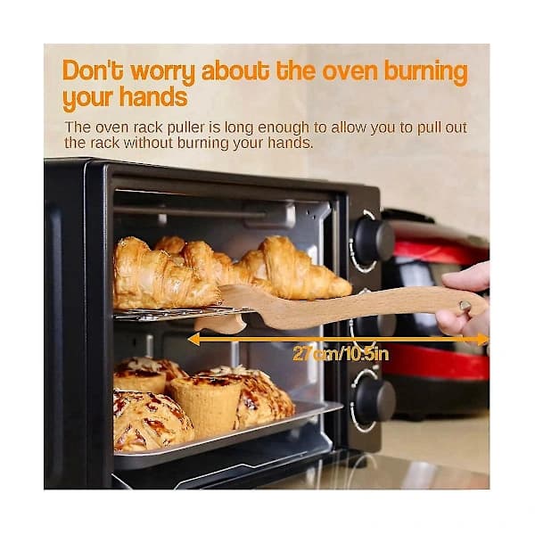 Oven Rack Puller, Oven Accessory is Off and, Rack Hook for Oven Has Sufficient Handle Length