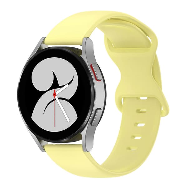 Silikonebånd til GalaxyWatch 4 classic 42mm/46mm Rem Urrem L Grå_tfrf