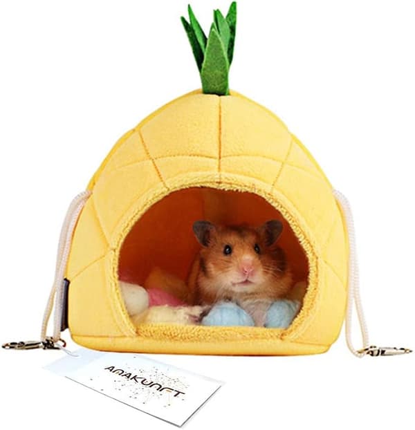 Hamsterseng, sukkerflygerbur-tilbehør hengekøye, hamsterhus