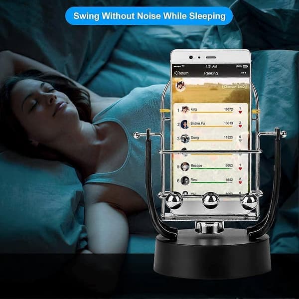 Telefon Swing Enhed, Automatisk Walker Shake Skridttæller Støtte til Wechat Run Skridttællerprogram