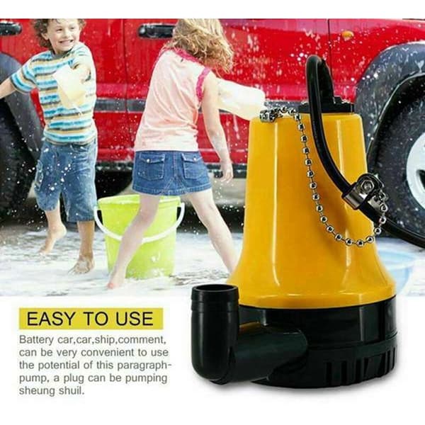 60W 4500L/H 5M DC 24V Solar Pump Motor Brush Circulation Submersible Pump Irrigation Fish Pond