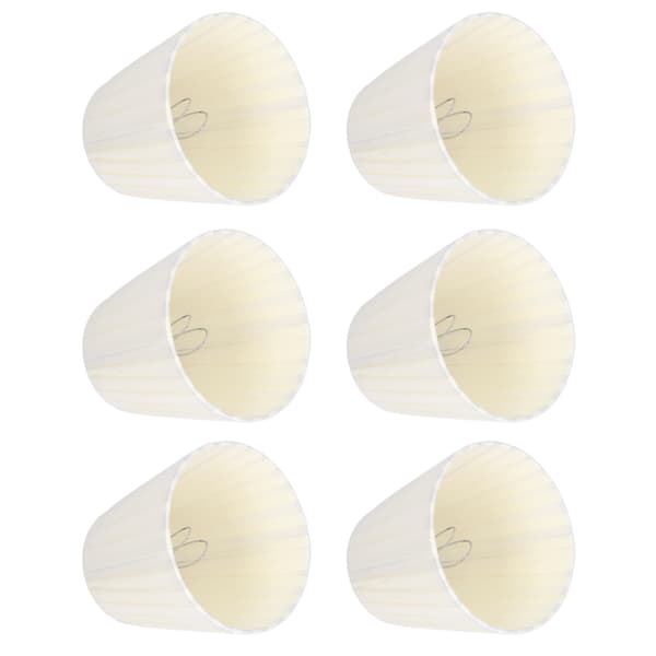 6 pcs lampshade fabric chandelier wall lamp modern simple household items