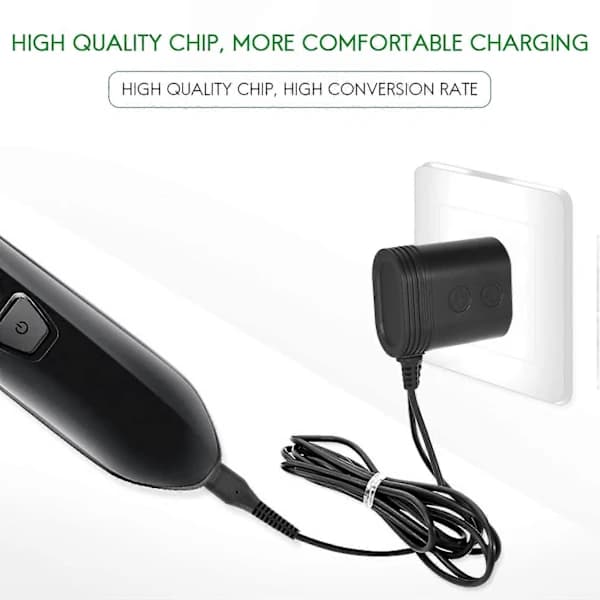 15V HQ8505 for QP6520 QP6510 Barbermaskin Lader Strømforsyningsadapter Ledning EU-plugg