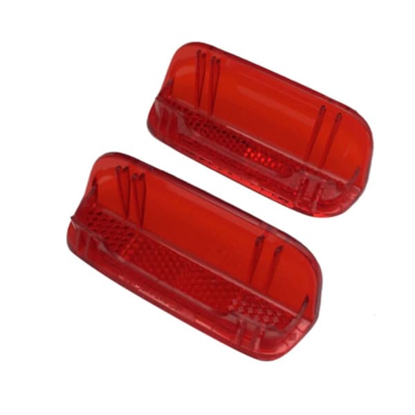 4 stk. innvendig dørpanel lampe linse rød reflektor 1KD947419 passer til B6 B7 CC MK5 MK6 Golf