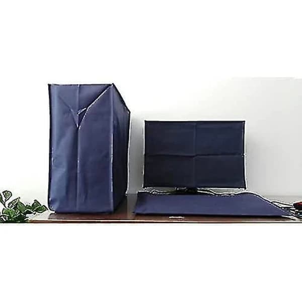 3-pack Dust Cover for Computer - Monitor + Keyboard + Computer Host PC Dustproof Computer Cover Bag Dust Cover for Desktop PC CPU Tower Protection
