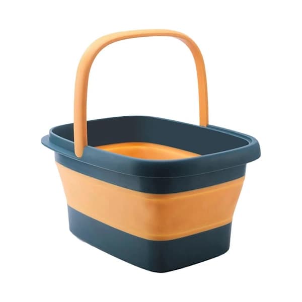 Footbath Portable Foot Soaking Tub for Home Spa Deep Blue