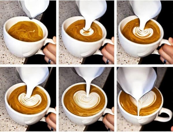 600 ml mælkeskummerkande i rustfrit stål med termometer, til kaffe, cappuccino, espresso, latte