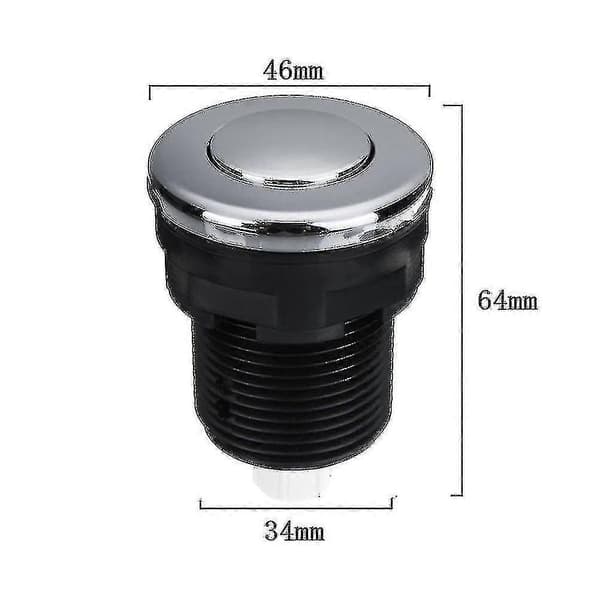 28/32/34mm Vanntett Lufttrykksbryter Badekar Spa Massasjebad