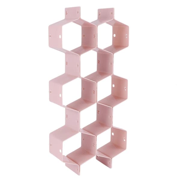 Honeycomb Separator Adjustable Drawer Organizer Divider For Underwear Belt-scarf Socks Organizer (p