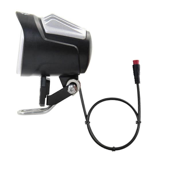 QD228 LED Headlight Electric Bicycle Scooter Waterproof Connector Front Light with Horn Accessory